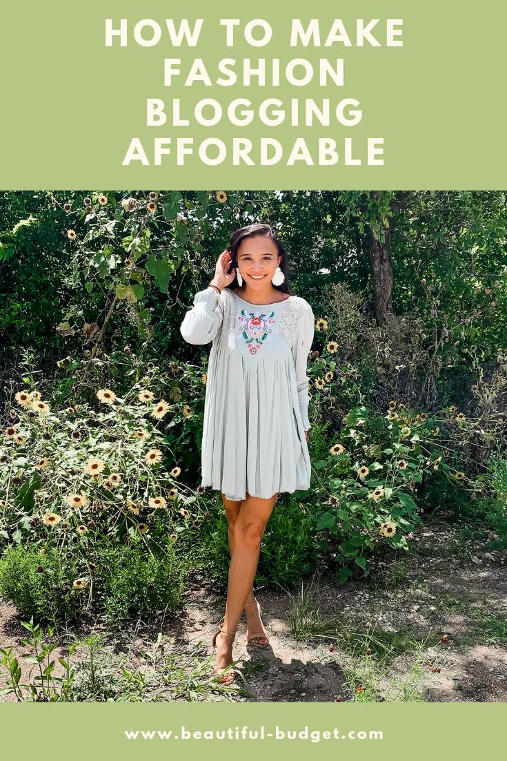 How to Make Fashion Blogging Affordable - Beautiful Budget