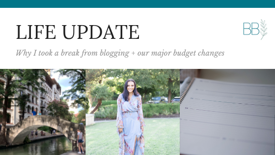 Life Update: What’s New in My Life and Why 2020’s Budget is a Doozy